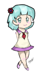 Size: 1200x1600 | Tagged: safe, artist:flutterdash777, coco pommel, human, g4, female, humanized, light skin, solo