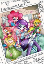 Size: 321x473 | Tagged: safe, artist:ponygoddess, applejack, fluttershy, pinkie pie, rainbow dash, rarity, equestria girls, g4