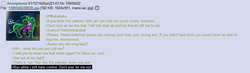 Size: 922x269 | Tagged: safe, mane-iac, g4, /mlp/, 4chan, 4chan screencap, feels, greentext, rejection, rejection is magic, sad, text