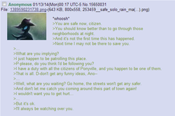 Size: 559x371 | Tagged: safe, mare do well, g4, /mlp/, 4chan, 4chan screencap, greentext, rejection, rejection is magic, sad, text