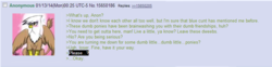 Size: 807x199 | Tagged: safe, gilda, griffon, g4, /mlp/, 4chan, 4chan screencap, anon in equestria, feels, greentext, rejection, rejection is magic, sad, text