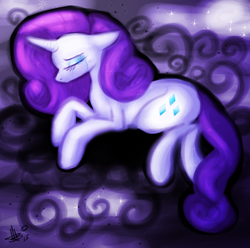 Size: 960x952 | Tagged: safe, artist:thepipefox, rarity, g4, female, sad, solo