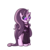 Size: 1200x1200 | Tagged: safe, artist:inlucidreverie, oc, oc only, oc:viktory, fallout equestria, freckles, simple background, solo, transparent background