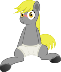 Size: 3224x3779 | Tagged: safe, artist:age3rcm, oc, oc only, oc:creega message, earth pony, pony, blushing, boxers, clothes, male, simple background, solo, topless, transparent background, underwear, vector
