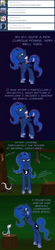 Size: 800x3659 | Tagged: safe, artist:timid tracks, princess luna, tiberius, bat, owl, skunk, g4, ask-luna-and-tiberius, comic, tumblr