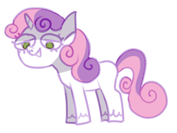 Size: 600x450 | Tagged: safe, artist:tearzah, sweetie belle, g4, female, solo