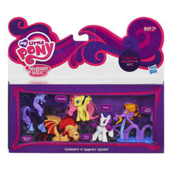 Size: 500x500 | Tagged: safe, fluttershy, manny roar, nightmare moon, rarity, steven magnet, manticore, g4, official, toy