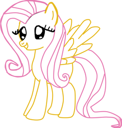 Size: 1024x1073 | Tagged: safe, fluttershy, g4, female, solo