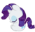 Size: 300x274 | Tagged: safe, artist:miikanism, rarity, pony, unicorn, g4, chibi, cute, eyes closed, female, horn, lying down, ponyloaf, raribetes, simple background, sleeping, solo, transparent background