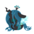 Size: 300x300 | Tagged: safe, artist:miikanism, queen chrysalis, changeling, changeling queen, g4, chibi, cute, cutealis, eyes closed, female, lying down, ponyloaf, simple background, sleeping, solo, transparent background