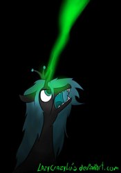 Size: 748x1069 | Tagged: dead source, safe, artist:ponehanon, queen chrysalis, changeling, changeling queen, g4, female, solo