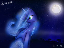 Size: 1024x770 | Tagged: safe, artist:katedoof, princess luna, g4, female, solo