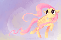 Size: 2000x1333 | Tagged: safe, artist:tearzah, fluttershy, g4, female, solo, windswept mane