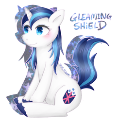 Size: 485x500 | Tagged: safe, artist:divided-s, shining armor, g4, gleaming shield, rule 63, solo