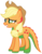 Size: 787x1016 | Tagged: safe, artist:missitofu, artist:xpesifeindx, applejack, dracony, hybrid, g4, female, missitofu, simple background, solo