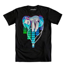 Size: 1000x1000 | Tagged: dead source, safe, artist:sambragg, dj pon-3, vinyl scratch, g4, official, clothes, female, shirt, solo, t-shirt, welovefine