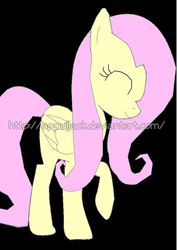 Size: 679x960 | Tagged: safe, artist:appuljack, fluttershy, g4, drawing, female, inkscape, solo, vector