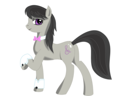 Size: 2592x1944 | Tagged: safe, artist:zzvinniezz, octavia melody, earth pony, pony, g4, cuffs (clothes), female, simple background, solo, transparent background