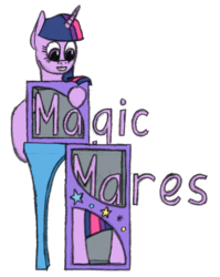 Size: 1000x1258 | Tagged: safe, artist:wandertones, twilight sparkle, g4, female, half, magic trick, modular, simple background, solo, traditional art, transparent background, tumblr