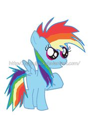 Size: 745x1053 | Tagged: safe, artist:appuljack, rainbow dash, g4, cute, dashabetes, female, filly, filly rainbow dash, simple background, solo, vector, white background