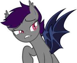 Size: 1024x838 | Tagged: safe, artist:zee66, oc, oc only, bat pony, pony, g4, simple background, solo, transparent background, vector