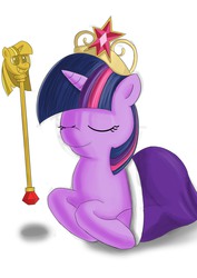 Size: 2480x3508 | Tagged: safe, artist:jayzonsketch, twilight sparkle, alicorn, pony, g4, female, mare, twilight scepter, twilight sparkle (alicorn)