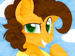 Size: 1024x768 | Tagged: safe, artist:shyshyoctavia, cheese sandwich, earth pony, pony, g4, pinkie pride, male, solo, stallion