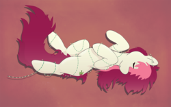 Size: 1920x1200 | Tagged: safe, artist:finalflutter, roseluck, g4, christmas lights, female, sleeping, solo