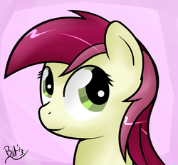 Size: 703x649 | Tagged: safe, artist:thebittheory, roseluck, g4, female, solo