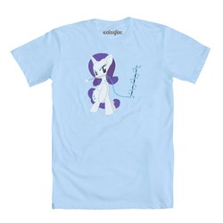 Size: 1000x1000 | Tagged: safe, artist:xkappax, rarity, g4, official, clothes, female, shirt, solo, t-shirt, welovefine
