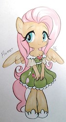 Size: 621x1148 | Tagged: safe, artist:shu, fluttershy, anthro, equestria girls, g4, ambiguous facial structure, female, pixiv, solo
