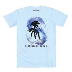 Size: 1000x1000 | Tagged: safe, artist:ziom05, nightmare moon, g4, official, badass, clothes, female, shirt, solo, welovefine
