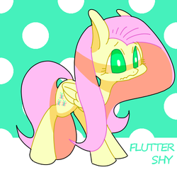 Size: 500x500 | Tagged: safe, artist:30clock, fluttershy, g4, female, pixiv, solo