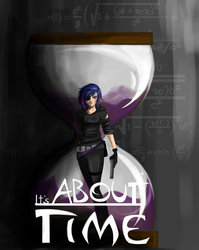 Size: 3536x4440 | Tagged: safe, artist:tao-mell, twilight sparkle, human, g4, it's about time, female, future twilight, gun, humanized, light skin, pistol, solo, trigger discipline