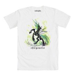 Size: 1000x1000 | Tagged: safe, artist:ziom05, queen chrysalis, g4, official, badass, clothes, female, shirt, solo, welovefine
