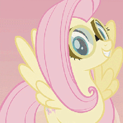 Size: 399x399 | Tagged: safe, screencap, fluttershy, rainbow dash, pony, g4, hurricane fluttershy, animated, cropped, cute, duo, female, floating, goggles, hug