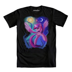 Size: 1000x1000 | Tagged: safe, twilight sparkle, alicorn, pony, g4, official, black vine, clothes, cutie mark, female, mare, shirt, solo, twilight sparkle (alicorn), welovefine