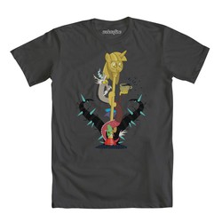 Size: 1000x1000 | Tagged: safe, discord, g4, official, black vine, clothes, male, shirt, solo, twilight scepter, welovefine