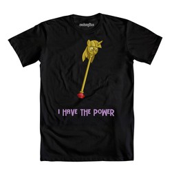 Size: 1000x1000 | Tagged: safe, g4, official, clothes, female, gem, i have the power, scepter, shirt, simple background, solo, twilight scepter, welovefine, white background