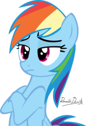 Size: 3456x5083 | Tagged: safe, artist:rontoday2012, rainbow dash, g4, rarity takes manehattan, female, professionalism, simple background, solo, transparent background, vector