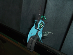 Size: 4288x3216 | Tagged: safe, artist:deadheartmare, queen chrysalis, g4, craft, irl, photo, sculpture, solo