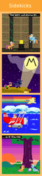 Size: 440x1820 | Tagged: safe, artist:zztfox, daring do, mare do well, rainbow dash, scootaloo, g4, batman, clothes, comic, costume, crossover, dc comics, inspired, parody, propeller plane, robin, scootalove, signal, sonic the hedgehog (series), sonic the hedgehog 2, sonic the hedgehog 3, super rainbow dash