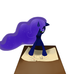 Size: 2000x2000 | Tagged: safe, artist:cpt-firespit, princess luna, g4, cute, female, solo