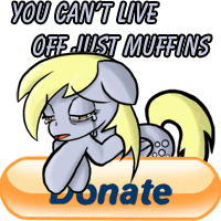 Size: 200x200 | Tagged: safe, artist:outofworkderpy, derpy hooves, pegasus, pony, g4, crying, donate button, eyes closed, female, floppy ears, gif, mare, non-animated gif, outofworkderpy, sad, solo