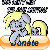 Size: 200x200 | Tagged: safe, artist:outofworkderpy, derpy hooves, pegasus, pony, g4, crying, donate button, eyes closed, female, floppy ears, gif, mare, non-animated gif, outofworkderpy, sad, solo