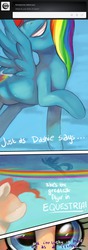 Size: 646x1841 | Tagged: dead source, safe, artist:dhui, pinkie pie, rainbow dash, g4, comic, tired pie