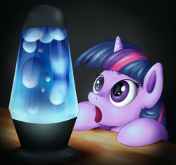 Size: 800x750 | Tagged: dead source, safe, artist:xioade, twilight sparkle, pony, unicorn, g4, adorkable, cute, dork, female, lava lamp, mare, open mouth, solo, twiabetes