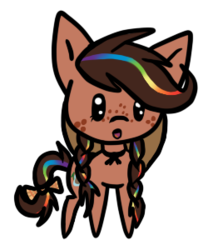 Size: 250x300 | Tagged: safe, artist:mt-nightowl, oc, oc only, earth pony, pony, solo, top dressing