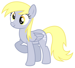 Size: 6633x6000 | Tagged: safe, artist:masem, derpy hooves, pegasus, pony, g4, rainbow falls, absurd resolution, female, mare, simple background, solo, transparent background, vector