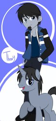 Size: 611x1307 | Tagged: safe, artist:theorybrony, oc, oc only, oc:theory brony, human, equestria girls, g4, facial hair, human ponidox, solo